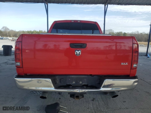2005 Dodge Ram 1500 SLT with VIN 1D7HA18N75J618350, listed as a Copart auction lot 48144155 with 161,781 mi miles and Non Repairable. Bid and sale history available at carsss.com. Image 6.