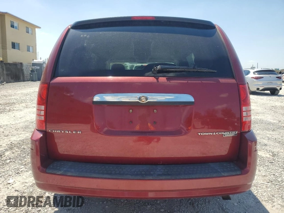 2010 Chrysler Town & Country Touring with VIN 2A4RR5D1XAR428141, listed as a Copart auction lot 53032555 with 161,817 mi miles and Salvage Title. Bid and sale history available at carsss.com. Image 6.