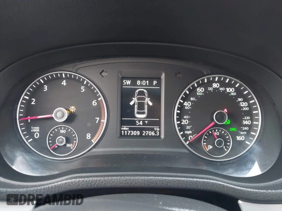 2012 Volkswagen Passat SE z VIN 1VWBP7A35CC106014, wystawiony jako IAAI lot #41150524 z przebiegiem 117 309 mil mil oraz . Historia ofert i sprzedaży dostępna na DreamBid. Obrazek 7.