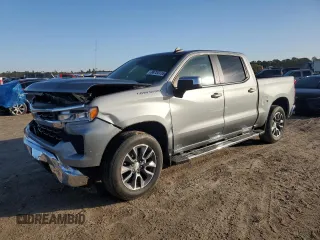2023 Chevrolet Silverado 1500 LT with VIN 2GCPACED5P1140116, listed as a Copart auction lot 88720735 with 11,676 mi miles and Salvage Title. Bid and sale history available at DreamBid. Image 1.