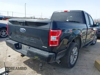2018 Ford F-150 XL with VIN 1FTEX1EP8JFE62690, listed as a IAAI auction lot 41936883 with 162,174 mi miles. Bid and sale history available at carsss.com. Image 4.