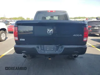 2017 Ram 1500 Express with VIN 3C6RR7KTXHG660865, listed as a Copart auction lot 59386115 with 148,376 mi miles and Salvage title. Bid and sale history available at DreamBid. Image 6.