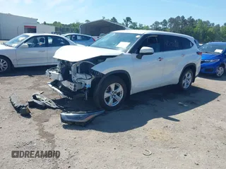 2022 Toyota Highlander L z VIN 5TDCZRBHXNS184202, wystawiony jako IAAI lot #42292281 z przebiegiem 15 141 mil mil oraz . Historia ofert i sprzedaży dostępna na DreamBid. Obrazek 2.