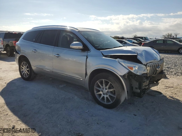 2017 Buick Enclave Convenience with VIN 5GAKRAKD7HJ128800, listed as a Copart auction lot 45862855 with 88,688 mi miles and Salvage Title. Bid and sale history available at carsss.com. Image 4.