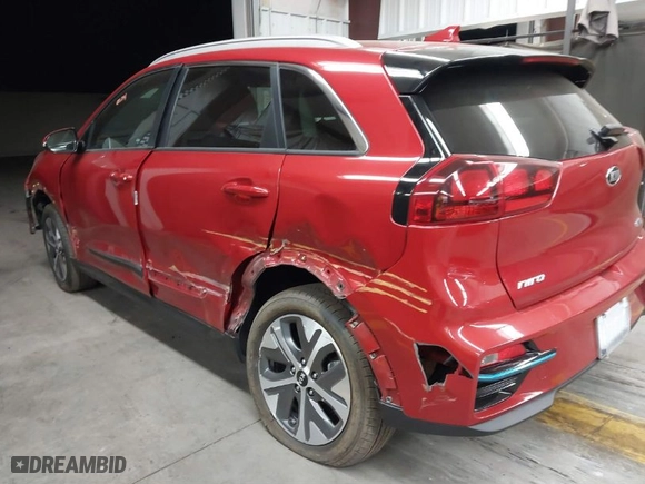 2020 Kia Niro EV EX with VIN KNDCC3LG4L5040684, listed as a IAAI auction lot 41637584 with 40,734 mi miles. Bid and sale history available at carsss.com. Image 6.