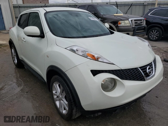 2011 Nissan Juke SV with VIN JN8AF5MRXBT016219, listed as a Copart auction lot 81460814 with 150,978 mi miles and Salvage Title. Bid and sale history available at carsss.com. Image 4.