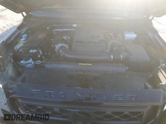 2023 Nissan Frontier SV with VIN 1N6ED1EK7PN672948, listed as a Copart auction lot 45247705 with 13,031 mi miles and Salvage title. Bid and sale history available at DreamBid. Image 13.