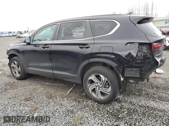 2021 Hyundai Santa Fe SE with VIN 5NMS1DAJ4MH355277, listed as a Copart auction lot 48996335 with 23,806 mi miles and Salvage Title. Bid and sale history available at carsss.com. Image 2.