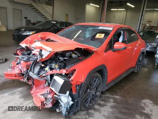 2022 Subaru WRX Limited with VIN JF1VBAL60N9028329, listed as a Copart auction lot 48053225 with 0 mi miles and Salvage Title. Bid and sale history available at carsss.com. Image 1.