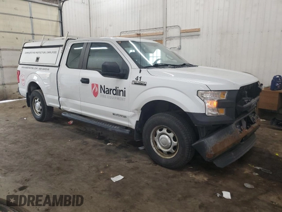 2016 Ford F-150 XLT with VIN 1FTEX1E83GFB70513, listed as a Copart auction lot 50609585 with 258,060 mi miles and Clean Title. Bid and sale history available at carsss.com. Image 4.