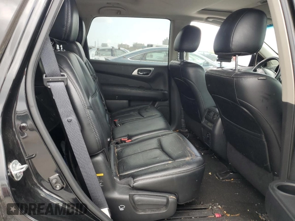 2016 Nissan Pathfinder S z VIN 5N1AR2MNXGC610035, wystawiony jako Copart lot #59913475 z przebiegiem 138 201 mil mil oraz Szkoda całkowita • Salvage title. Historia ofert i sprzedaży dostępna na DreamBid. Obrazek 11.