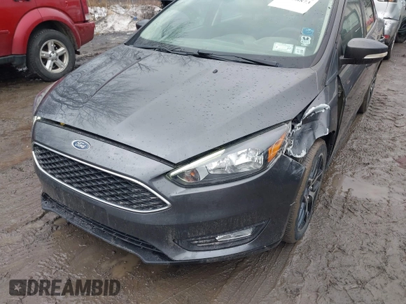 2017 Ford Focus SEL with VIN 1FADP3H28HL297474, listed as a IAAI auction lot 41738873 with 39,677 mi miles. Bid and sale history available at carsss.com. Image 6.