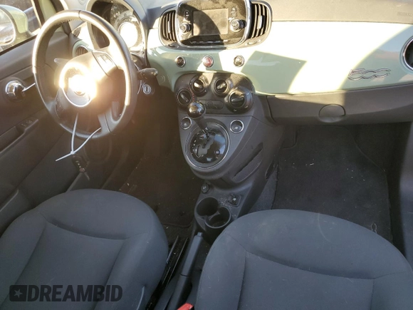 2016 FIAT 500 Pop with VIN 3C3CFFAR4GT133759, listed as a Copart auction lot 89073515 with 55,895 mi miles and Salvage Title. Bid and sale history available at carsss.com. Image 8.
