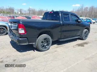 2021 Ram 1500 Big Horn with VIN 1C6SRFBT3MN742627, listed as a IAAI auction lot 41900770 with 52,006 mi miles and . Bid and sale history available at DreamBid. Image 4.