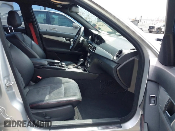 2014 Mercedes-Benz C-Class C 250 Sport with VIN WDDGF4HB0EG216428, listed as a IAAI auction lot 42148809 with 132,113 mi miles. Bid and sale history available at carsss.com. Image 5.
