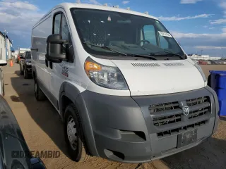 2016 Ram ProMaster Cargo with VIN 3C6TRVAG5GE115830, listed as a Copart auction lot 66212404 with 124,446 mi miles and Salvage Title. Bid and sale history available at DreamBid. Image 4.