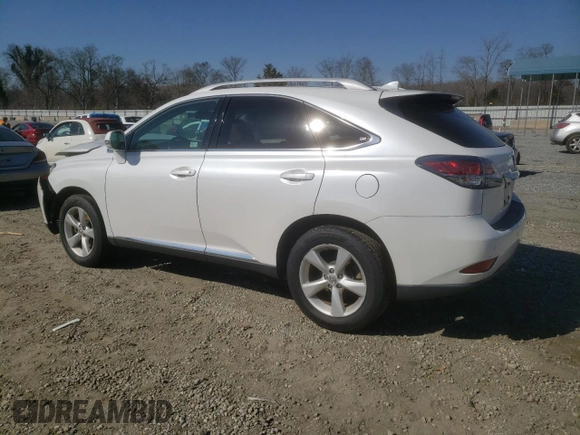 2014 Lexus RX 350 with VIN 2T2BK1BA6EC242931, listed as a Copart auction lot 46540845 with 136,275 mi miles and Salvage Title. Bid and sale history available at DreamBid. Image 2.