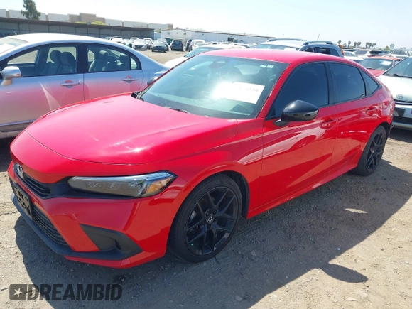 2022 Honda Civic Sport z VIN 2HGFE2F59NH508806, wystawiony jako IAAI lot #42194530 z przebiegiem 64 574 mil mil oraz . Historia ofert i sprzedaży dostępna na DreamBid. Obrazek 18.