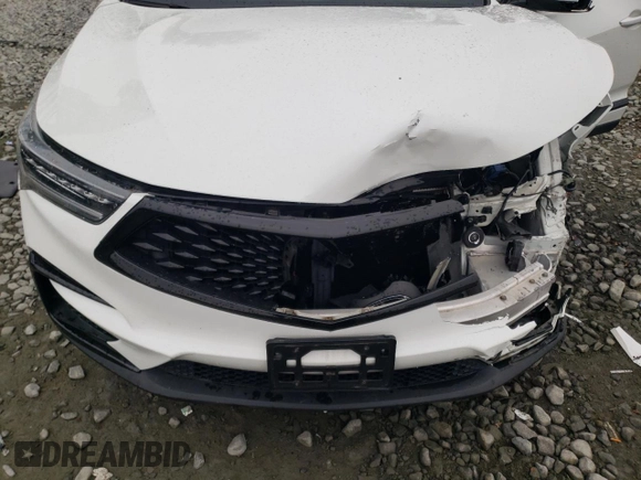 2020 Acura RDX w/A-Spec Pkg with VIN 5J8TC2H68LL037147, listed as a Copart auction lot 81382204 with 52,702 mi miles and Salvage title. Bid and sale history available at DreamBid. Image 13.