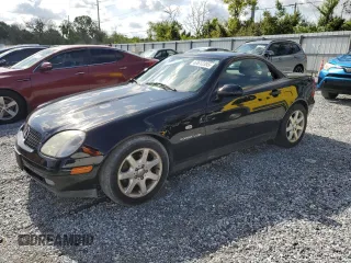 1998 Mercedes-Benz SLK 230/320 with VIN WDBKK47F3WF034054, listed as a Copart auction lot 63612355 with 79,793 mi miles and Clean title. Bid and sale history available at DreamBid. Image 1.