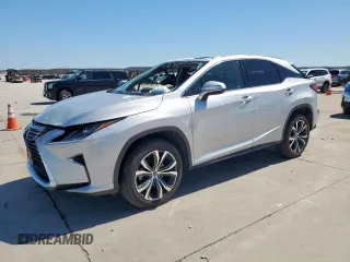2019 Lexus RX with VIN 2T2ZZMCA9KC127245, listed as a Copart auction lot 48482635 with 45,727 mi miles and Salvage Title. Bid and sale history available at carsss.com. Image 1.