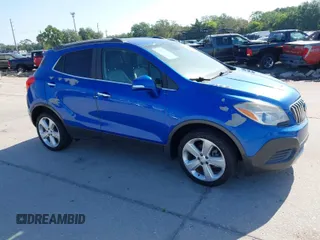 2015 Buick Encore with VIN KL4CJASB0FB262509, listed as a IAAI auction lot 42023388 with 143,319 mi miles. Bid and sale history available at carsss.com. Image 1.
