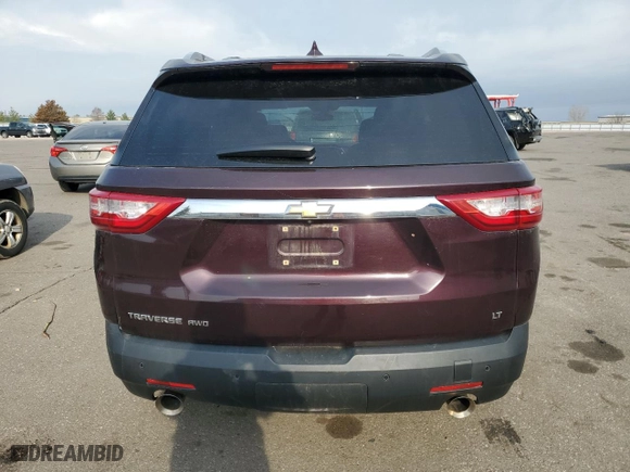 2018 Chevrolet Traverse LT Cloth with VIN 1GNEVGKW3JJ208832, listed as a Copart auction lot 50265815 with 114,589 mi miles and Salvage Title. Bid and sale history available at carsss.com. Image 6.