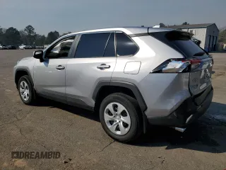 2024 Toyota RAV4 LE with VIN 2T3K1RFV1RC284617, listed as a Copart auction lot 46252955 with 27,881 mi miles and Salvage Title. Bid and sale history available at carsss.com. Image 2.