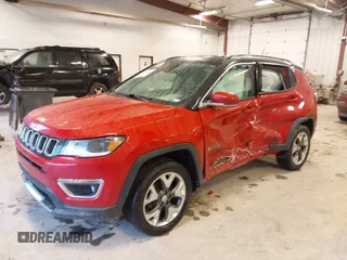 2018 Jeep Compass Limited with VIN 3C4NJDCB4JT113302, listed as a IAAI auction lot 41481864 with 202,510 mi miles and . Bid and sale history available at carsss.com. Image 2.