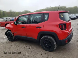 2017 Jeep Renegade Sport with VIN ZACCJBAB9HPG53518, listed as a Copart auction lot 55416835 with 116,123 mi miles and Salvage title. Bid and sale history available at DreamBid. Image 2.