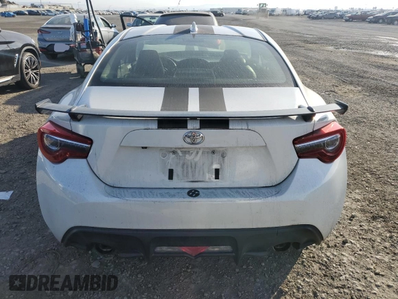 2017 Toyota 86 with VIN JF1ZNAA16H8708522, listed as a Copart auction lot 86366344 with 86,197 mi miles and Clean Title. Bid and sale history available at carsss.com. Image 6.