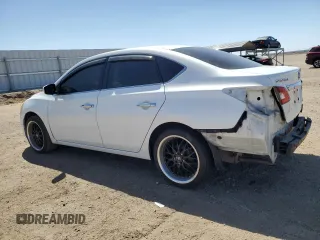 2013 Nissan Sentra S with VIN 3N1AB7AP2DL698786, listed as a Copart auction lot 54260425 with 108,433 mi miles and Salvage Title. Bid and sale history available at DreamBid. Image 2.