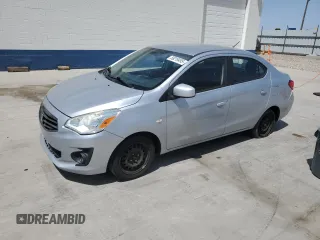 2017 Mitsubishi Mirage ES with VIN ML32F3FJ9HHF13579, listed as a Copart auction lot 59219495 with 128,454 mi miles and Clean title. Bid and sale history available at DreamBid. Image 1.