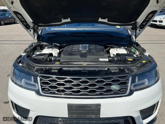 2019 Land Rover Range Rover Sport HSE with VIN SALWR2RV2KA840135, listed as a Copart auction lot 50076575 with 116,960 mi miles and Clean Title. Bid and sale history available at carsss.com. Image 8.