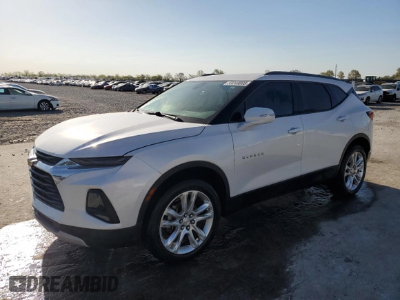 2020 Chevrolet Blazer LT with VIN 3GNKBDRS7LS659518, listed as a Copart auction lot 53249805 with 122,883 mi miles and Salvage title. Bid and sale history available at DreamBid. Image 1.