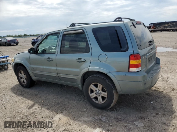2006 Ford Escape Hybrid with VIN 1FMCU95H56KA08737, listed as a Copart auction lot 47549904 with 210,918 mi miles and Salvage title. Bid and sale history available at DreamBid. Image 2.
