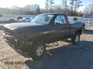 1997 Dodge 1500 with VIN 1B7HF16ZXVJ522763, listed as a Copart auction lot 42707965 with 119,365 mi miles and Salvage Title. Bid and sale history available at DreamBid. Image 1.