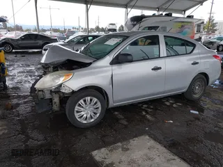 2014 Nissan Versa SV with VIN 3N1CN7AP3EL850625, listed as a IAAI auction lot 41786792 with 193,433 mi miles and . Bid and sale history available at carsss.com. Image 17.