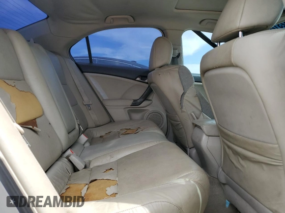 2010 Acura TSX с VIN JH4CU2F68AC043475, выставлен на аукционе Copart как лот 52312805 с пробегом 209 958 миль миль и Списание • Salvage title. История ставок и продаж доступна на DreamBid. Изображение 10.