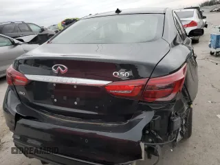 2024 Infiniti Q50 Luxe with VIN JN1EV7BR9RM632130, listed as a Copart auction lot 82011124 with Not Provided miles and Salvage Title. Bid and sale history available at DreamBid. Image 6.