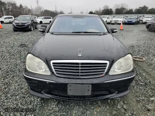 2006 Mercedes-Benz S-Class 5.0L with VIN WDBNG75J16A479767, listed as a Copart auction lot 85027454 with 170,381 mi miles and Clean Title. Bid and sale history available at carsss.com. Image 5.