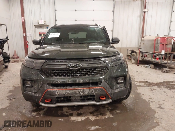 2023 Ford Explorer Timberline with VIN 1FMSK8JHXPGB57277, listed as a IAAI auction lot 41389009 with 47,409 mi miles. Bid and sale history available at carsss.com. Image 12.