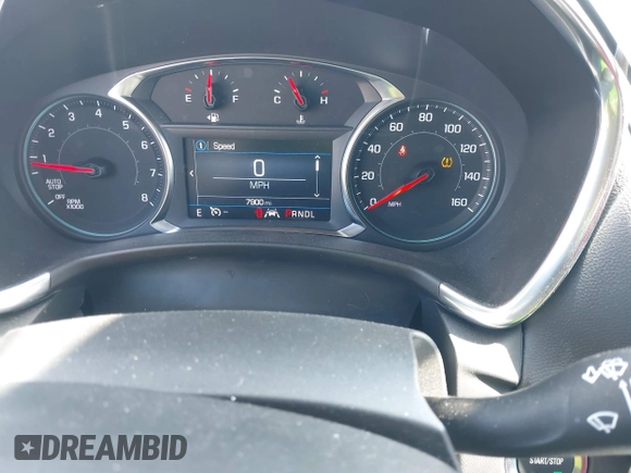 2023 Chevrolet Equinox LT with VIN 3GNAXTEG6PL250273, listed as a IAAI auction lot 41856123 with 7,900 mi miles and . Bid and sale history available at DreamBid. Image 7.