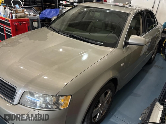 2004 Audi A4 3.0L with VIN WAULT68E84A134954, listed as a Copart auction lot 73234824 with 107,934 mi miles and Clean Title. Bid and sale history available at carsss.com. Image 2.