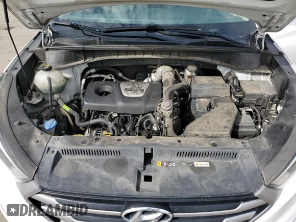 2017 Hyundai Tucson Sport with VIN KM8J3CA25HU570945, listed as a Copart auction lot 52555265 with 124,192 mi miles and Salvage Title. Bid and sale history available at DreamBid. Image 12.