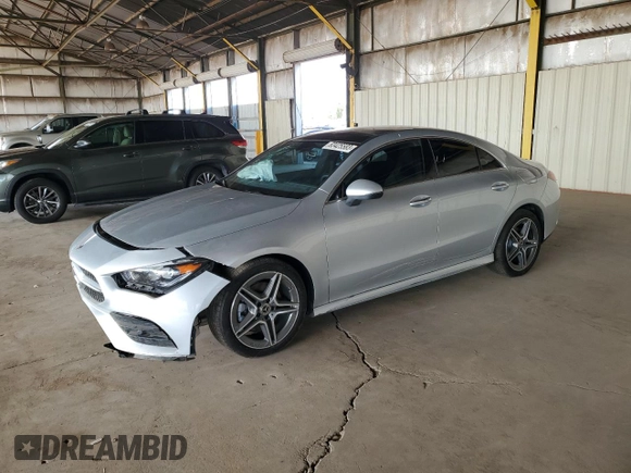 2023 Mercedes-Benz CLA 250 with VIN W1K5J4GB6PN333453, listed as a Copart auction lot 63425583 with 5,457 mi miles and . Bid and sale history available at DreamBid. Image 1.