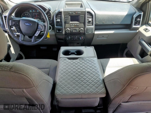 2018 Ford F-150 XL with VIN 1FTEW1CP6JKF21152, listed as a Copart auction lot 65163865 with 66,371 mi miles and Salvage title. Bid and sale history available at DreamBid. Image 8.