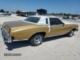 1976 Chevrolet Monte Carlo with VIN 1H57V6D433346, listed as a Copart auction lot 55011065 with 55,150 mi miles and Clean title. Bid and sale history available at DreamBid. Image 3.