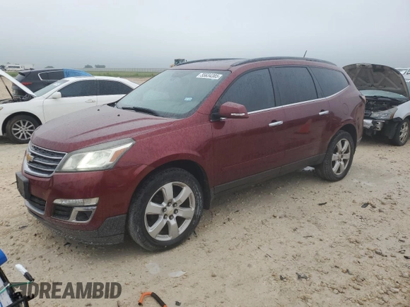 2017 Chevrolet Traverse LT with VIN 1GNKRGKDXHJ183136, listed as a Copart auction lot 55634385 with 157,349 mi miles and Clean Title. Bid and sale history available at DreamBid. Image 1.