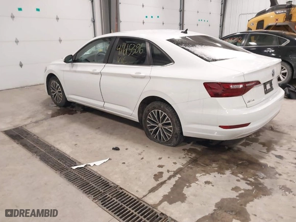 2021 Volkswagen Jetta S with VIN 3VWC57BUXMM069950, listed as a IAAI auction lot 41615386 with 90,827 mi miles. Bid and sale history available at carsss.com. Image 3.